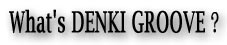 What's DENKI GROOVE?